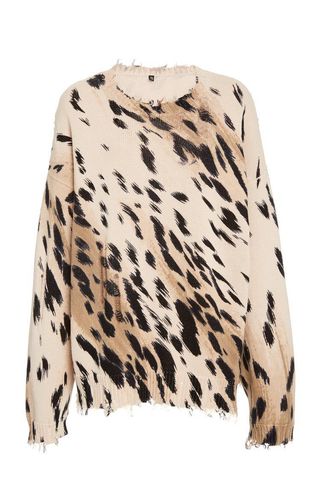 Cheetah Oversized Sweater
