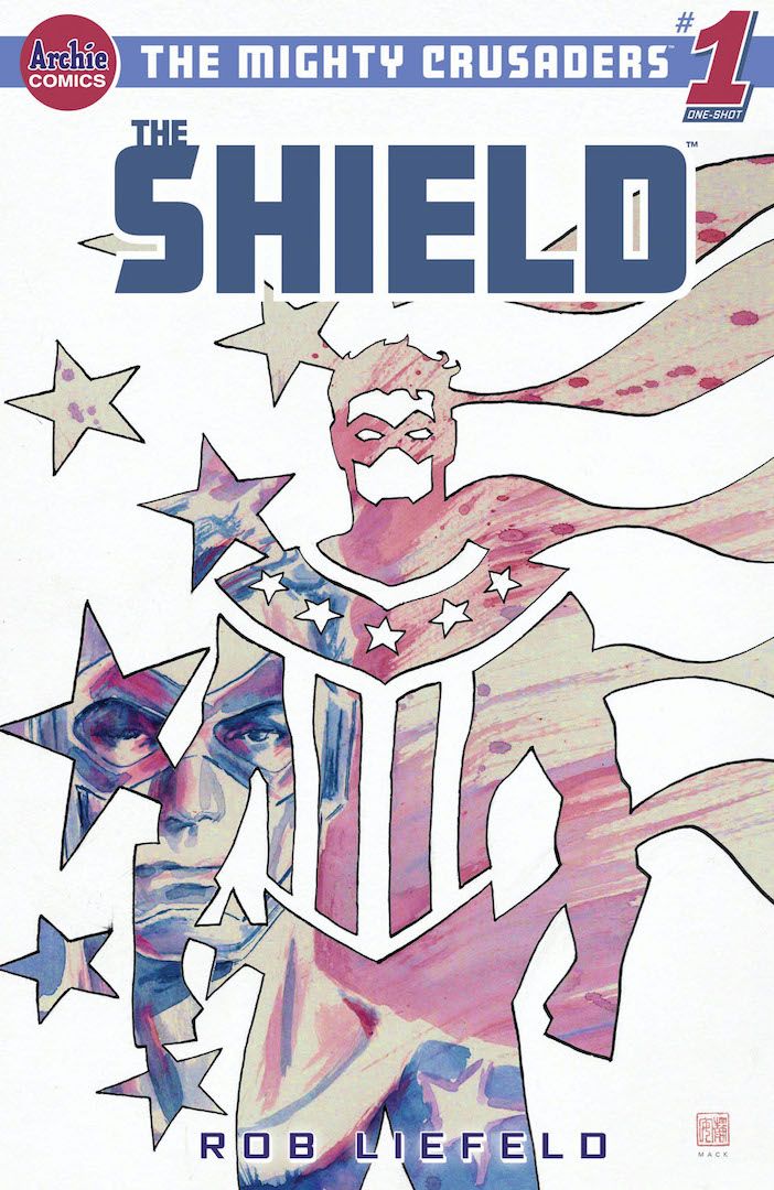 cover of The Mighty Crusaders: The Shield #1