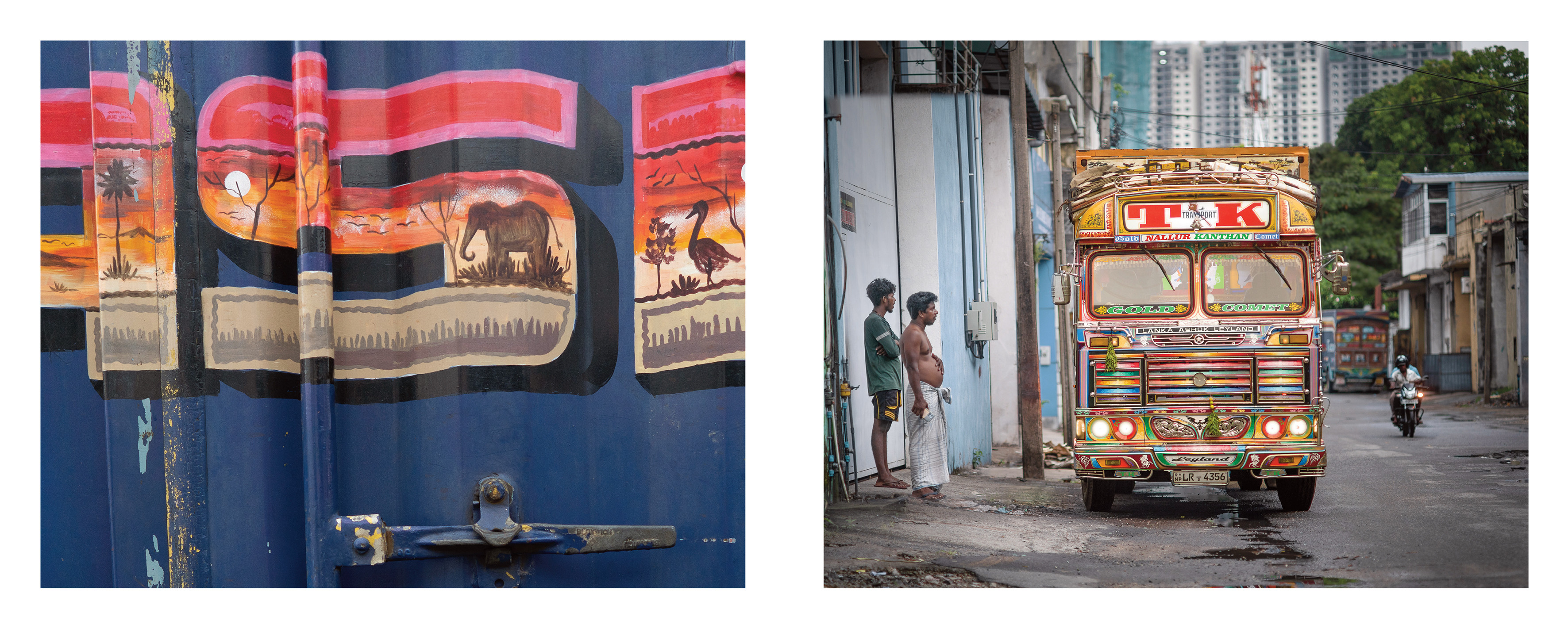 A spread from Trucks and Tuks