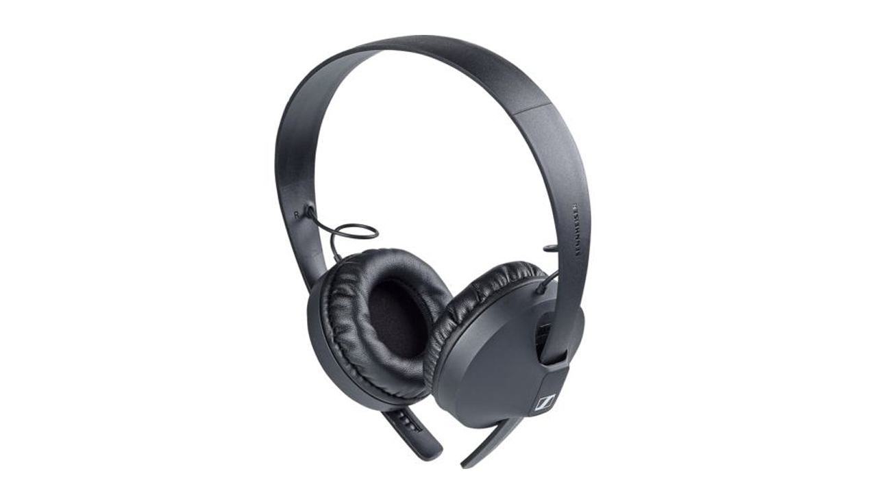 The sennheiser hd 250bt on-ear headphones in black