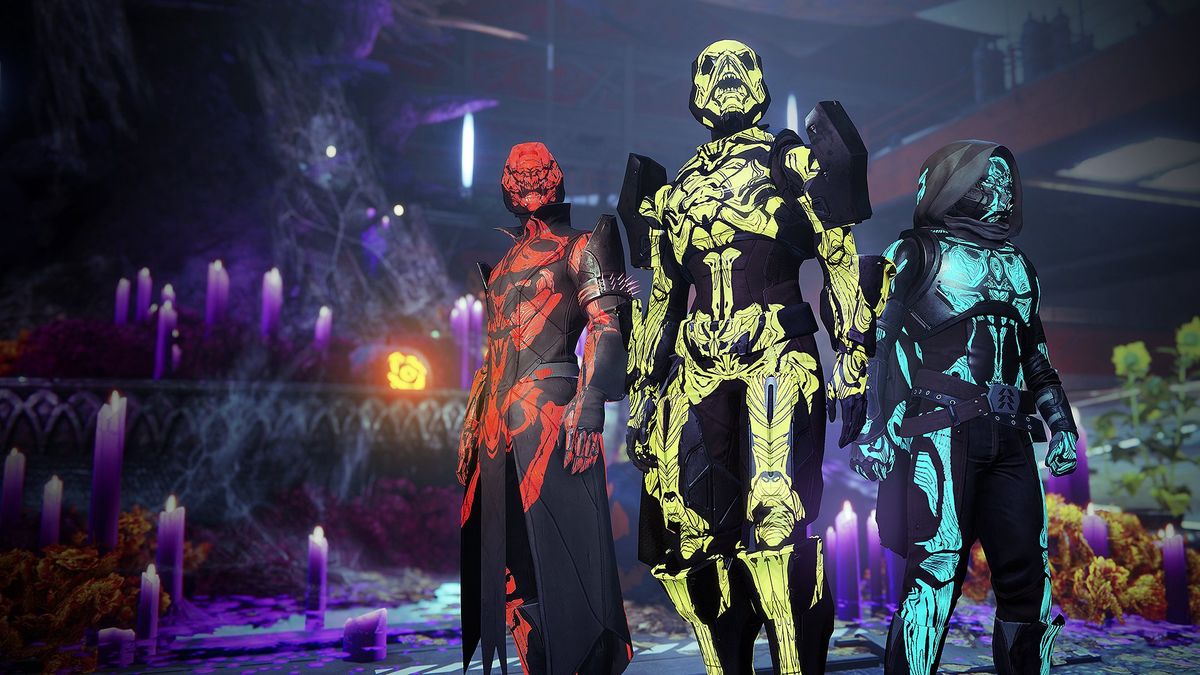 Some of the armor you can get during Festival of the Lost.