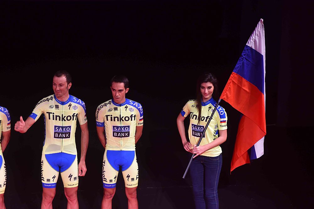 Tinkoff-Saxois ready to start the Giro d'Italia tomorrow