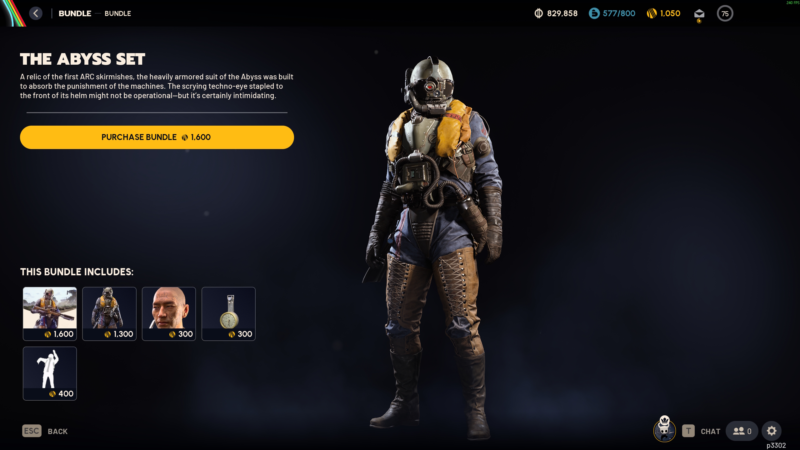 Arc Raiders Abyss armor screenshots