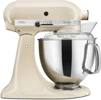 KitchenAid 4.8 Litre Artisan Stand Mixer in Almond Cream £449.00 £359.20 (UK only)| ECookShop