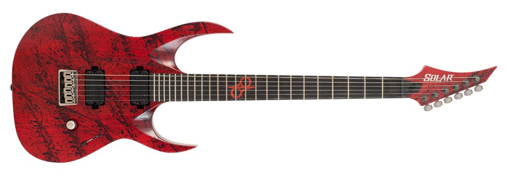 Solar electric guitar A2.6 CANIBALISMO+