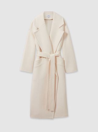 Bridget Wool-Blend Blindseam Coat