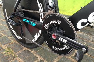 emma pooley cervelo p5 rotor chainset