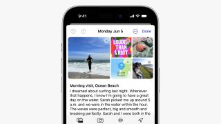 Journal app iOS 17