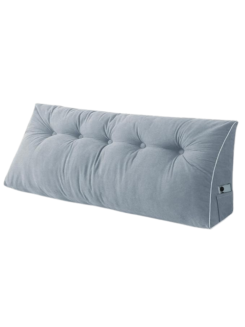 Triangular Wedge Headboard Pillow