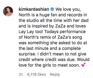 Kim Instagram Post