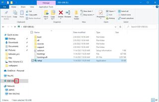 Windows 10 ISO driver letter
