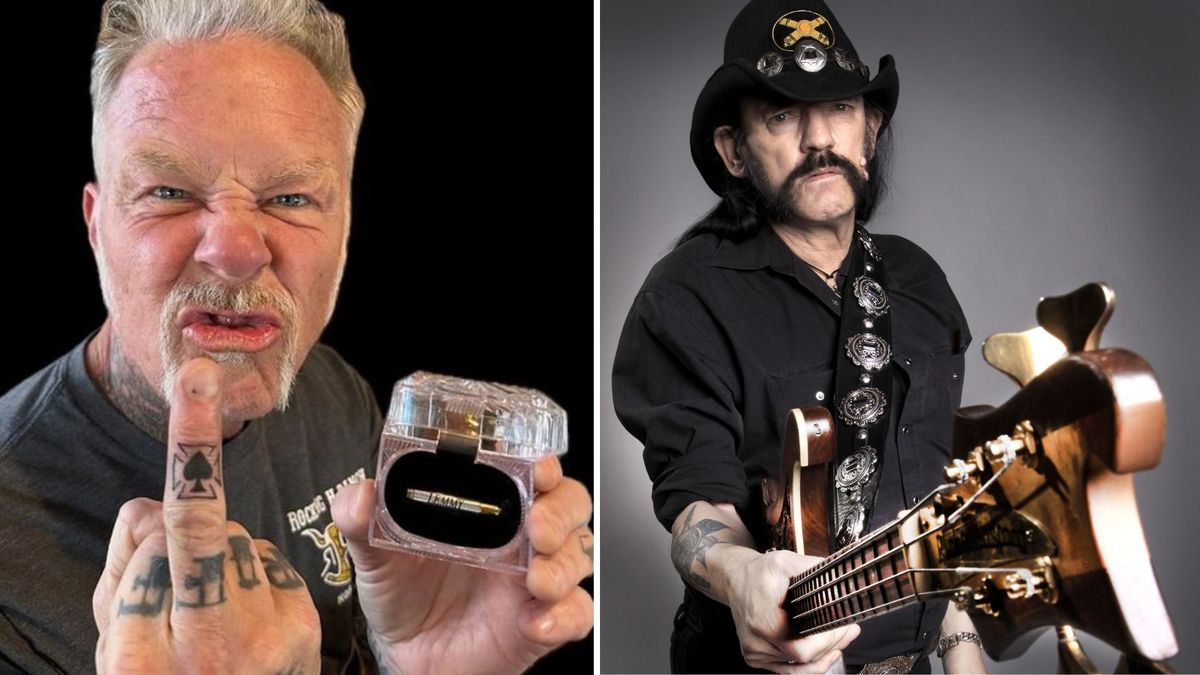 “Without him, there would be no Metallica”: James Hetfield has had Lemmy's ashes tattooed onto his middle finger