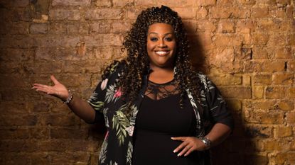 Alison Hammond participates in a body confidence panel for Teatime Live, in partnership with WW