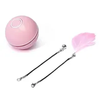 EYS Rolling Ball Motion &amp; Chasing with LED light Cat Toy