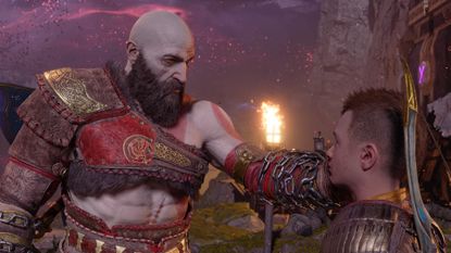 Kratos and Atreus in God of War Ragnarok