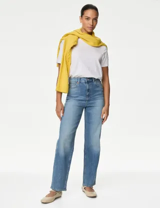 M&S Collection, Straight Leg Ankle Grazer Jeans