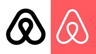 Similar logos Airbnb vs Azuma Drive-In