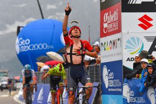 Bahrain-Merida's Mark Padun wins stage 2 of the 2019 Adriatica Ionica Race