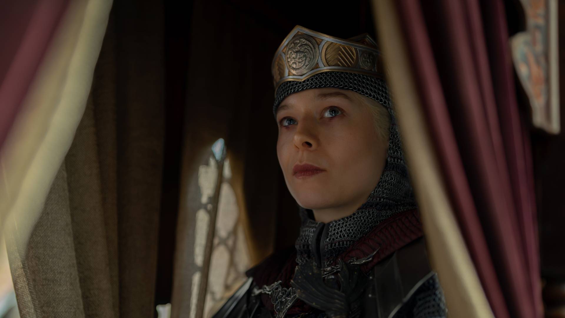 Rhaenyra (Emma D'Arcy) in House of the Dragon season 3 episode 8