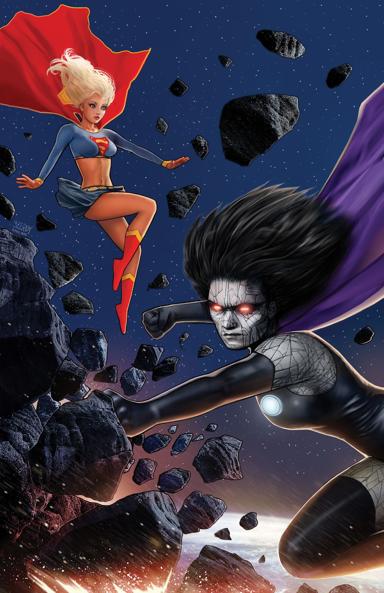 Art from Action Comics