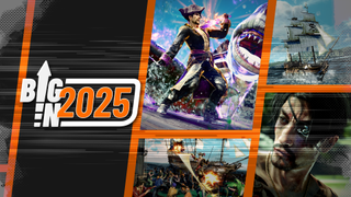 Big in 2025 - Like a Dragon: Pirate Yakuza in Hawaii header image showing Goro Majima and ship combat