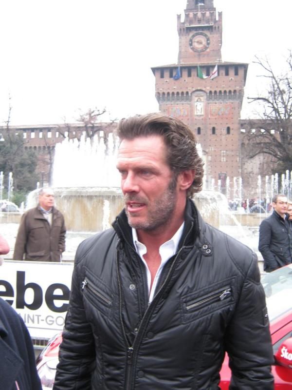 Mario Cipollini at the start of Milan-San Remo