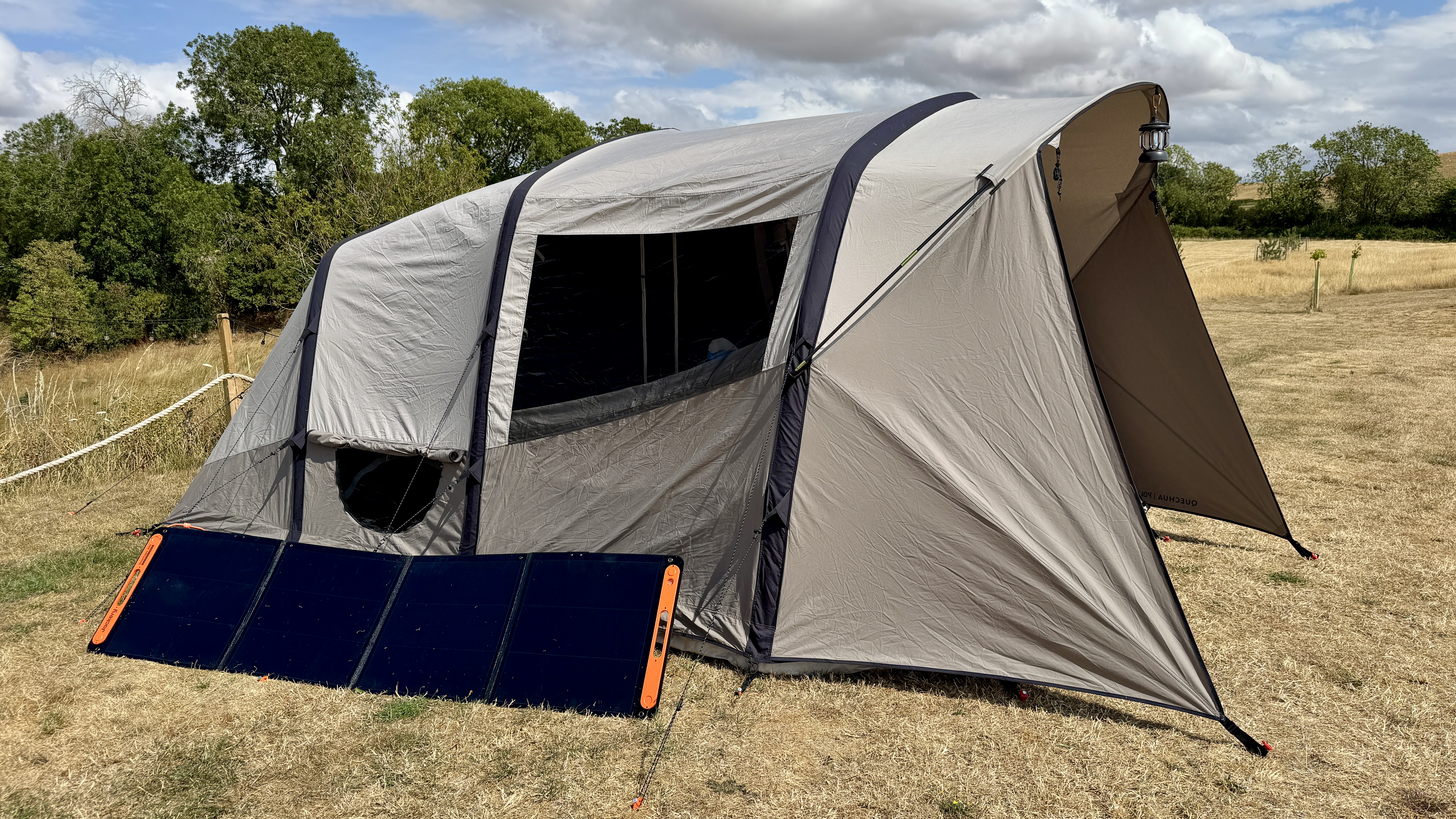 Quechua Air Seconds 4.2 Polycotton tent test and review