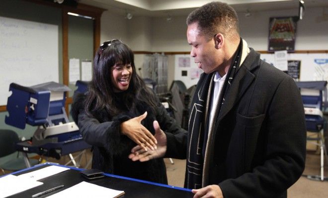 Jesse Jackson, Jr. and his wife