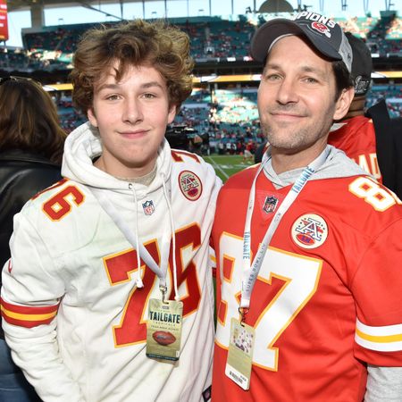 Paul Rudd and son