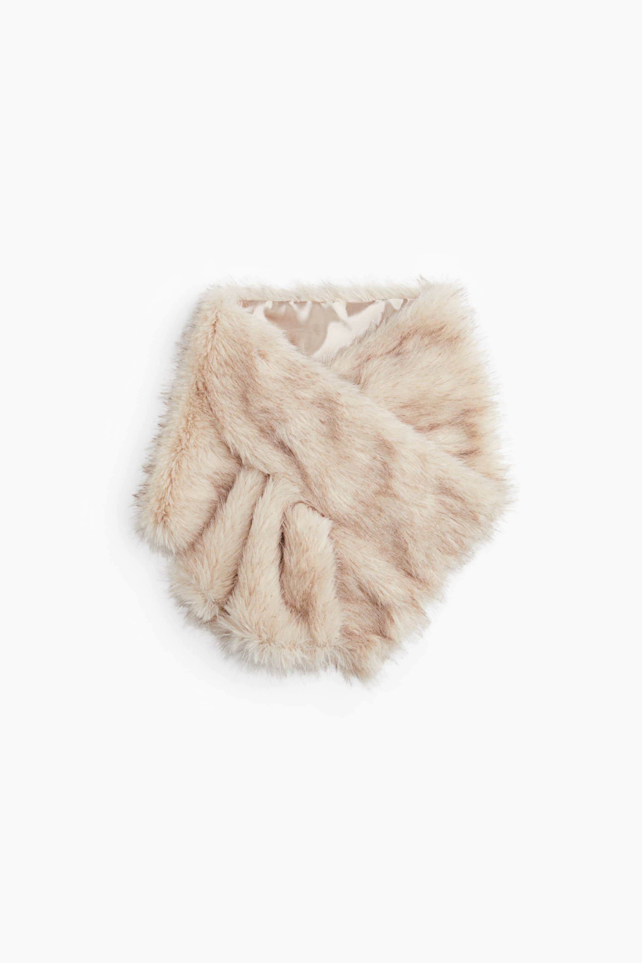 Keyhole Scarf - Beige