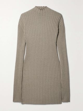 Deidree Ribbed Silk Sweater