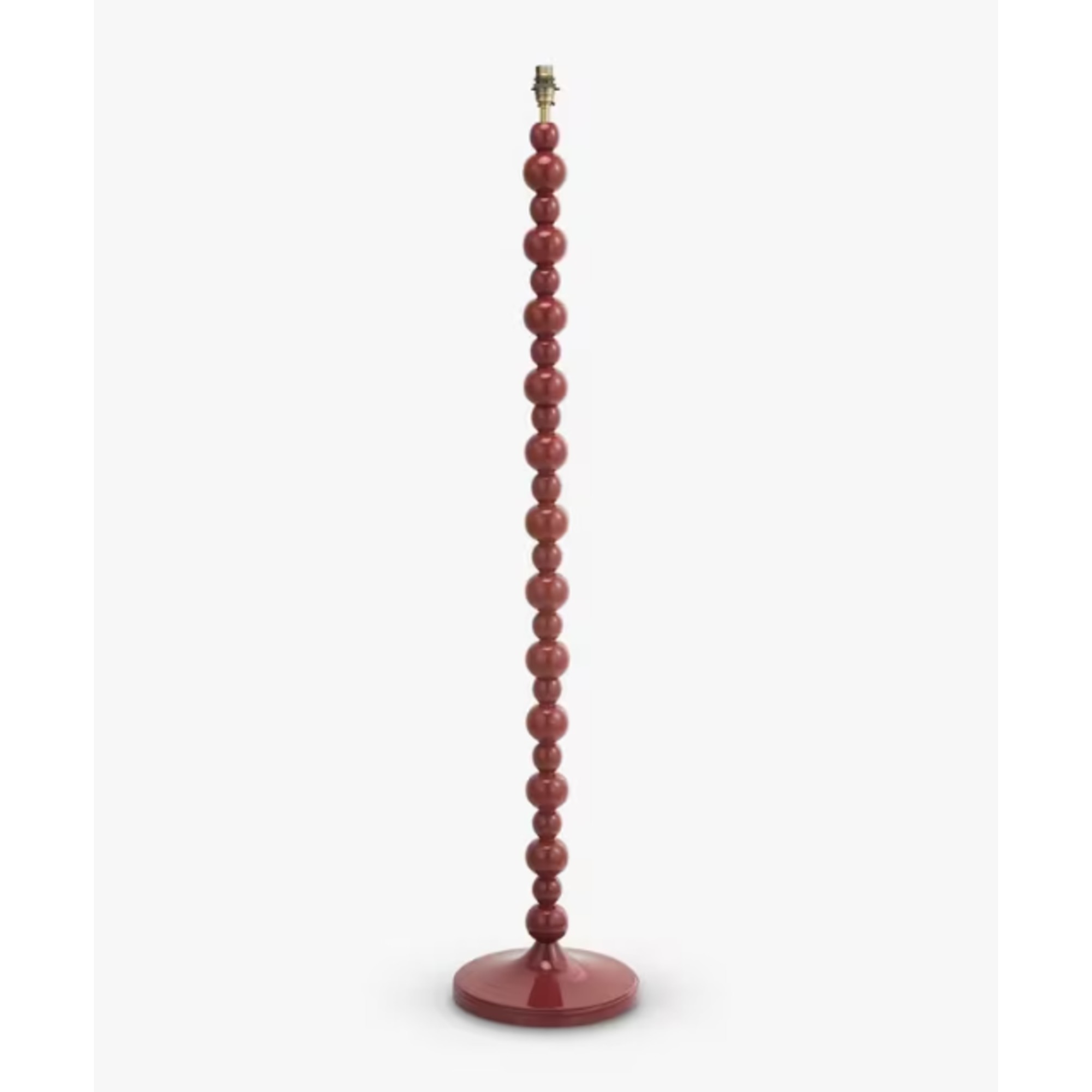 John Lewis + Matthew Williamson Bobbin Floor Lamp Base, Red