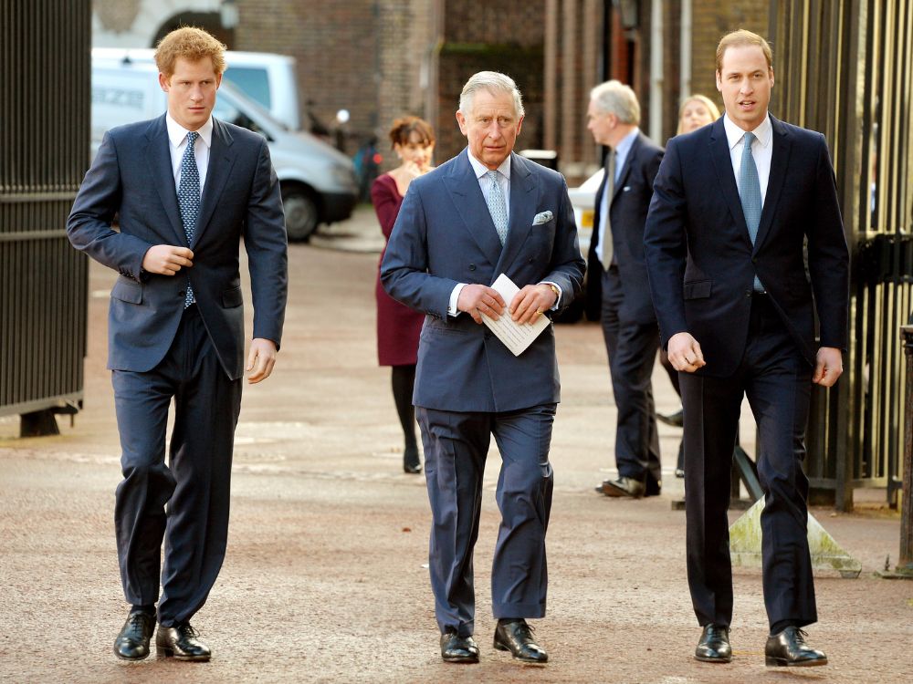 King Charles, Prince Harry and Prince William attend the Illegal Wildlife Trade Conference