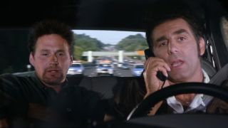 Dean Hallo and Michael Richards on Seinfeld