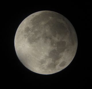 Photographer David Matthews snapped this photo of the penumbral lunar eclipse of Nov. 28, 2012, from Cagraray Island, Philippines.