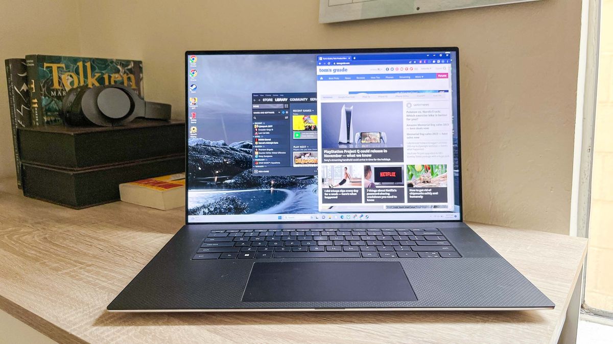 Dell XPS 17 (2023) review: Big screen, big power | Tom's Guide