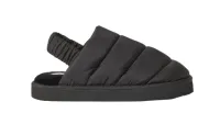 H&M Quilted slippers in black