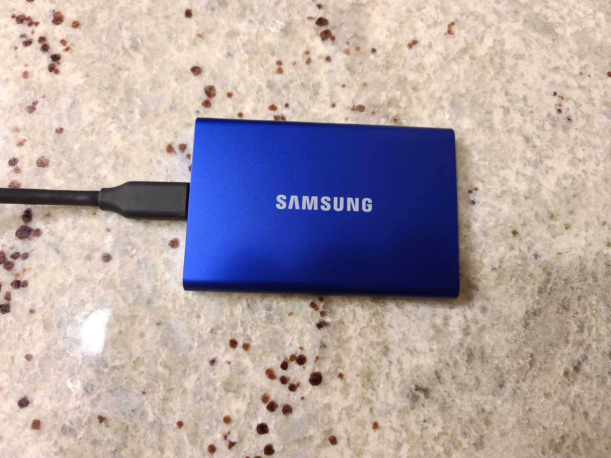Best external hard drives: Samsung Portable SSD T7 (1TB)
