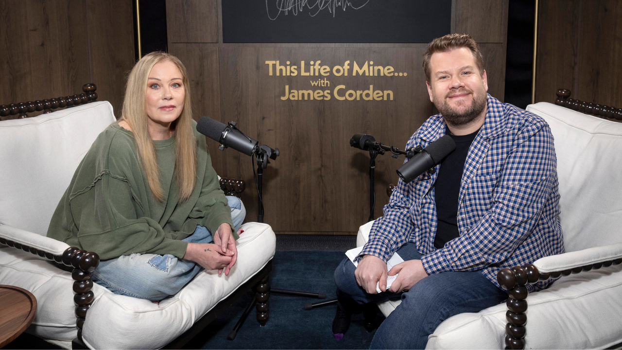 Christina Applegate Appears On SiriusXM&#039;s &#039;This Life Of Mine With James Corden&#039;