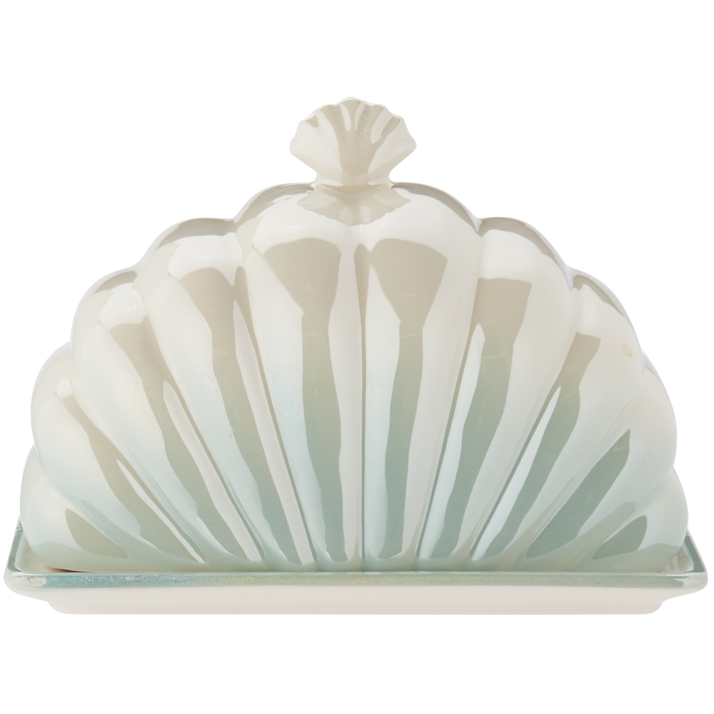mermaid butter dish