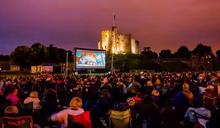 open air cinema cardiff castle