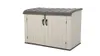 Lifetime Heavy Duty Low Plastic Shed Horizontal Storage Box