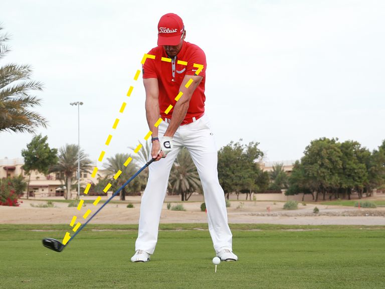 What is a one-piece takeaway in golf?