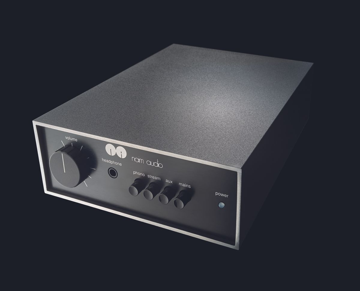 Naim Nait 50 black background press shot