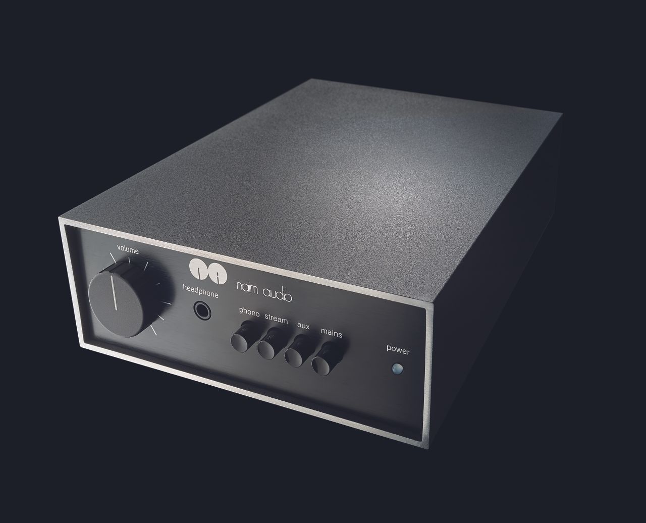 Naim Nait 50 black background press shot