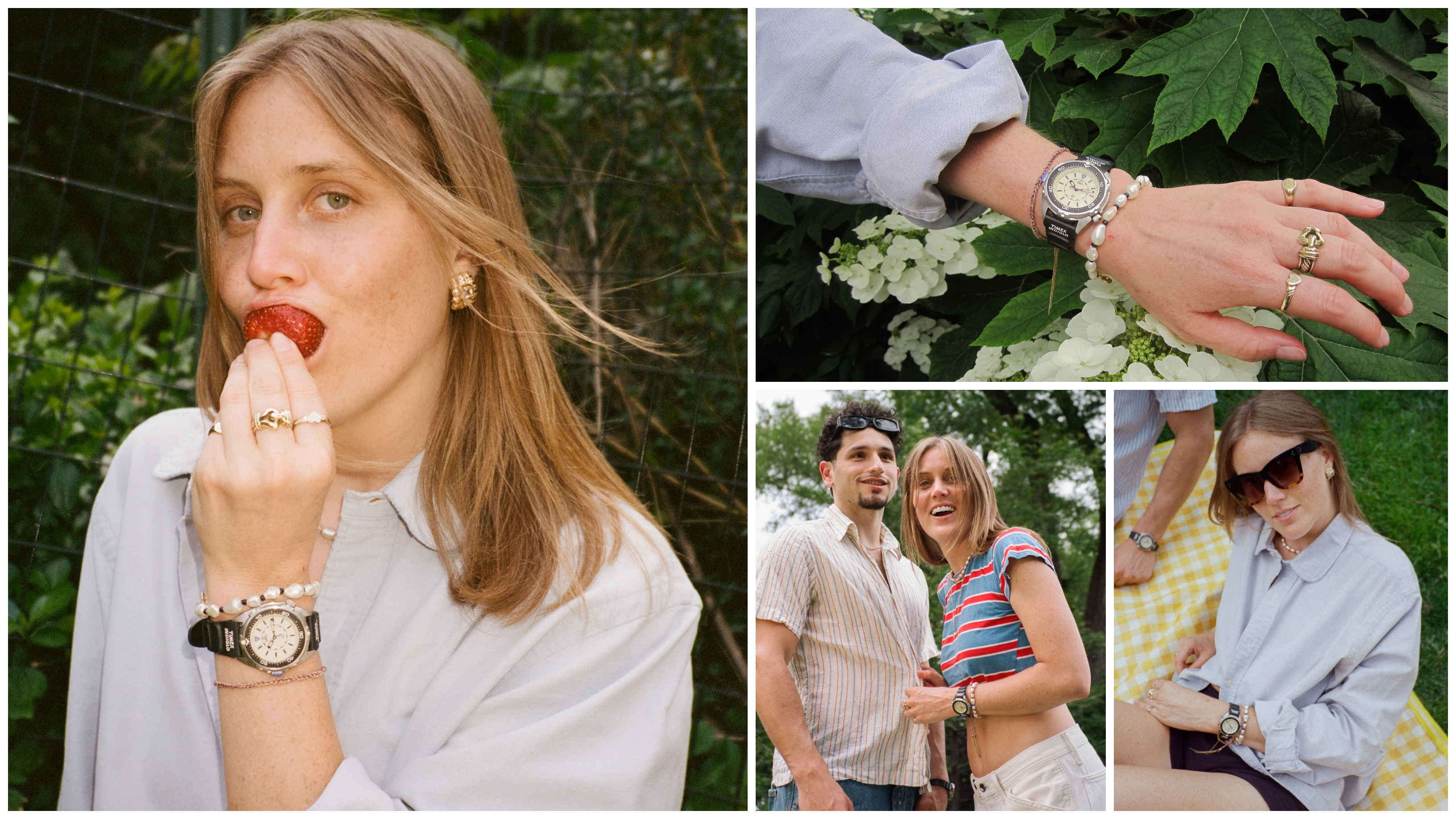 Brynn Wallner Dimepiece collaboration watch with Timex