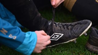 How to tie and lace football boots