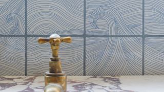 hand painted wall tiles