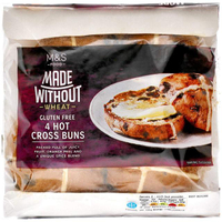 8. M&amp;S Gluten Free From Fruited Hot Cross Buns (made without wheat), 4 pack - View at Ocado