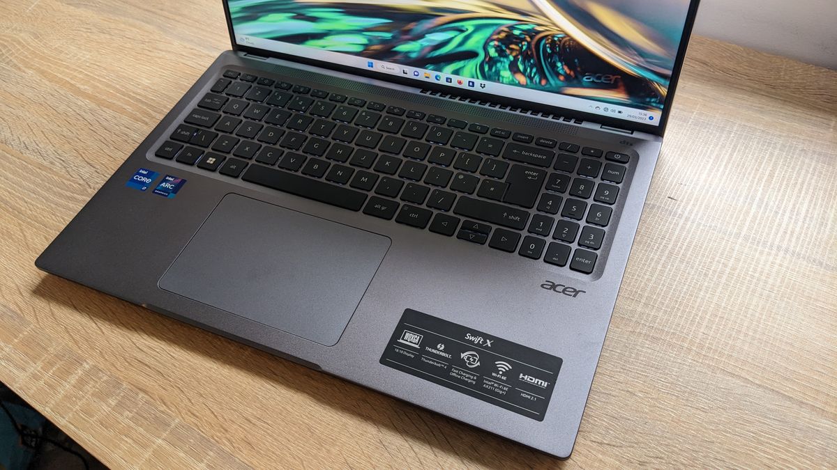 Acer Swift X 16 review a good laptop, but Intel Arc simply isn’t there